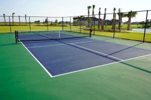 How long is a pickleball court