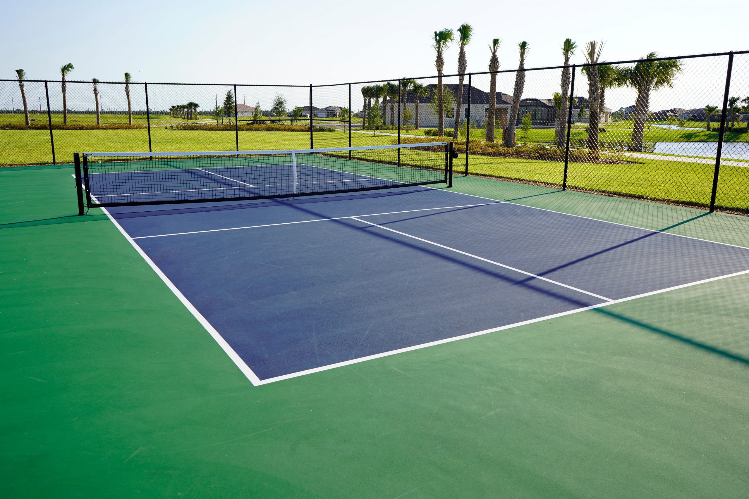 How long is a pickleball court