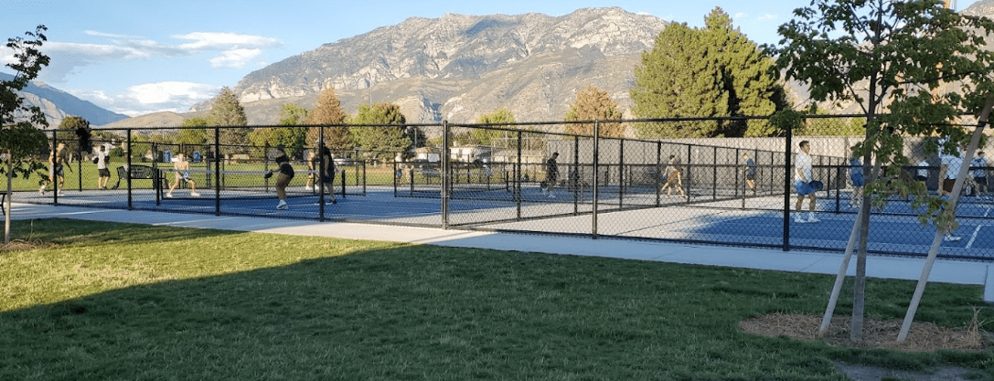 Rotary Park Pickleball Courts in Provo Utah